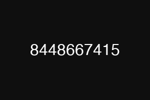 8448667415
