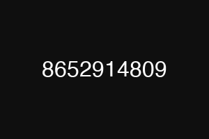 8652914809