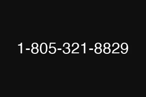 1-805-321-8829