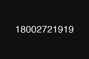 18002721919