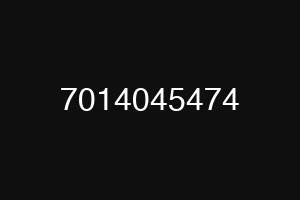 7014045474