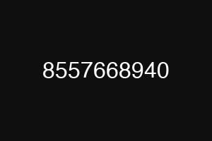 8557668940