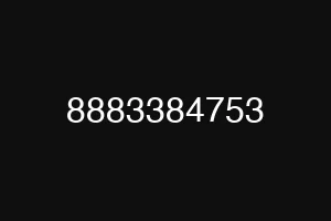 8883384753